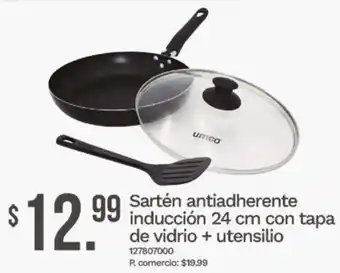 Sartén antiadherente inducción
