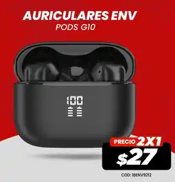 Novicompu Env auriculares pods g10 oferta