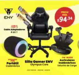Novicompu ENV silla gamer oferta