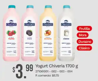 Chiveria yogurt