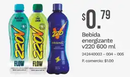 Tia V220 bebbida energizante oferta