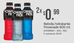 Tia Powerade bebida hidratante oferta