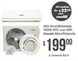 Tia Masaki aire acondicionado oferta