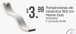 Tia Home Club portaincienso de cerámica 19.5 cm oferta