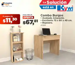Kywi Combo Burgos oferta