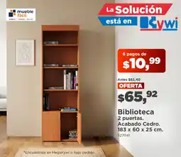 Kywi Biblioteca 2 puertas. oferta