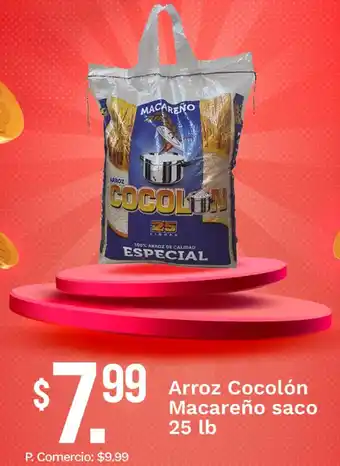 Cocolón macareño arroz saco