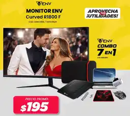 Novicompu Env monitor curved R1800 F oferta