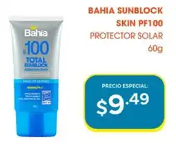 Farmacias SanaSana Bahia Sunblock Skin PF100 oferta