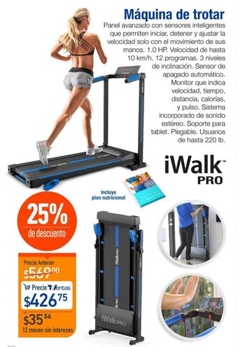 TVentas iWalk Pro Máquina de Trotar oferta