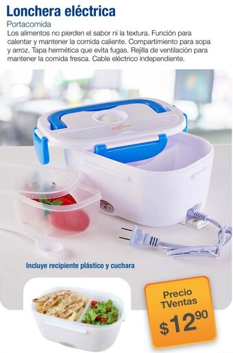 TVentas Lonchera Eléctrica Portacomida oferta