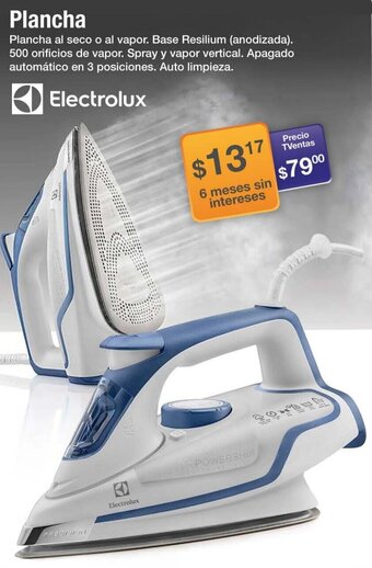TVentas ELectrolux Plancha oferta