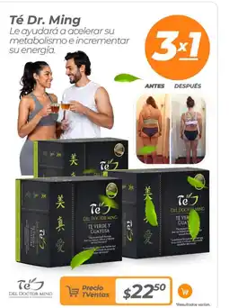 TVentas Té dr. ming oferta