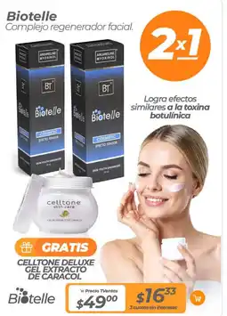 TVentas Biotelle complejo regenerador facial oferta