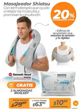 TVentas Masajeador shiatsu oferta