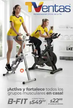 TVentas B-fit ¡activa y fortalece todos los grupos musculares en casa! oferta
