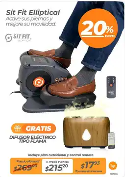 TVentas Sit fit elliptical oferta