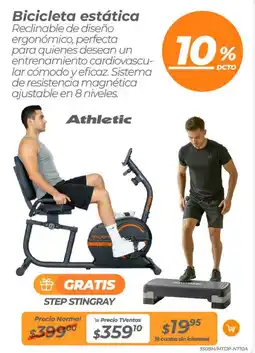 TVentas Athletic bicicleta estática oferta
