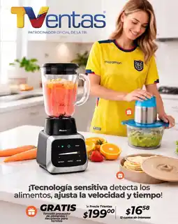 TVentas ¡tecnología sensitiva detecta los alimentos, ajusta la velocidad y tiempo! oferta