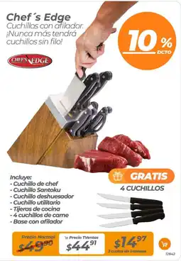 TVentas Chef's edge oferta