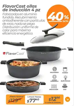 TVentas Flavorcast ollas de inducción oferta