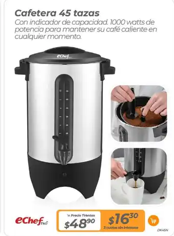 Echef cafetera