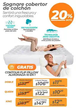 TVentas Sognare cobertor de colchón oferta