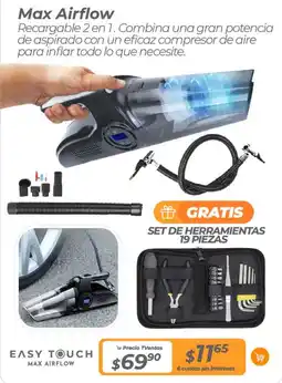 TVentas Easy touch max airflow oferta