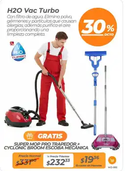 TVentas H20 vac turbo oferta