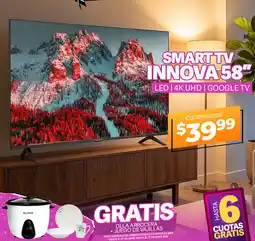 Computron Innova smart tv 58" oferta