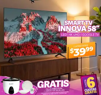 Innova smart tv 58"