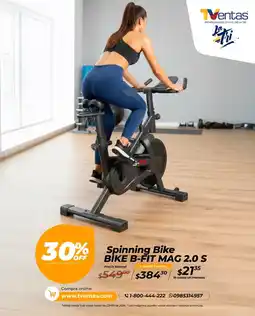 TVentas Spinning Bike BIKE B-FIT MAG 2.0 S oferta