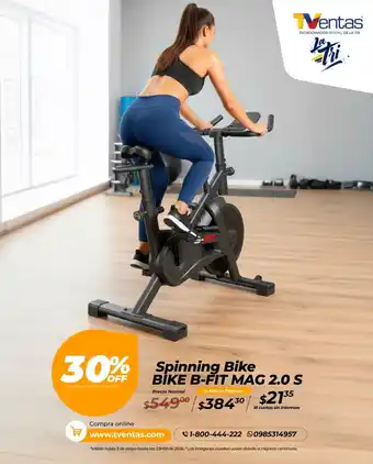 Spinning Bike BIKE B-FIT MAG 2.0 S