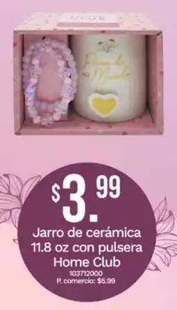 Tia Home club jarro de cerámica con pulsera oferta