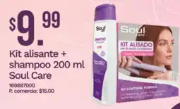 Tia Soul care kit alisante + shampoo oferta