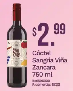 Tia Zancara cóctel sangría viña oferta