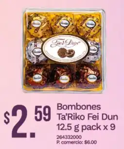 Tia Ta'riko fei dun bombones oferta