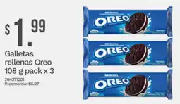 Tia Oreo galletas rellenas oferta
