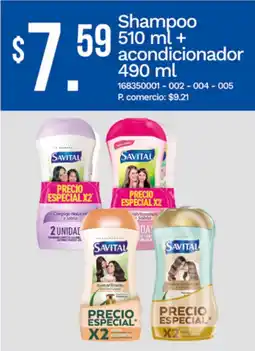 Tia Savital shampoo+ acondicionador oferta