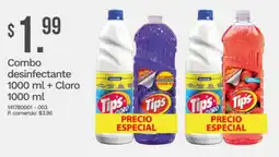 Tia Tips combo desinfectante oferta
