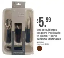 Tia Martinazzo set de cubiertos de acero inoxidable oferta