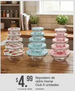 Tia Home club repostero de vidrio oferta