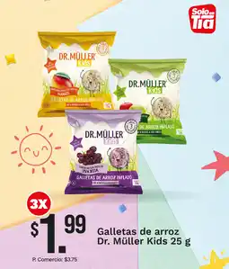 Tia Dr. Müller Kids galletas de arroz oferta