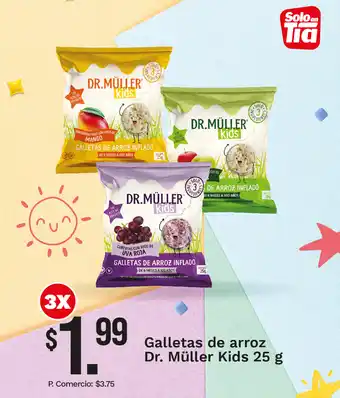Dr. Müller Kids galletas de arroz