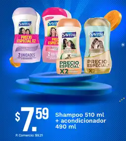 Tia Savital shampoo + acondicionador oferta