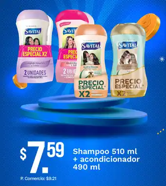 Savital shampoo + acondicionador
