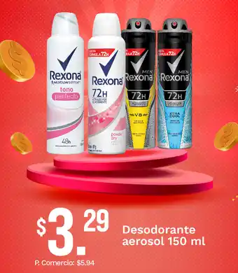 Rexona desodorante aerosol