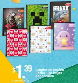 Tia Estilo cuaderno cosido oferta