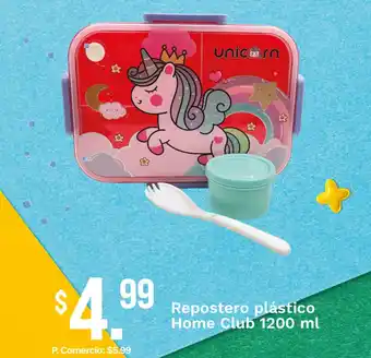 Home Club repostero plastico