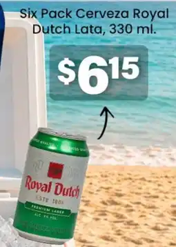 Mi Comisariato Royal dutch six pack cerveza lata oferta